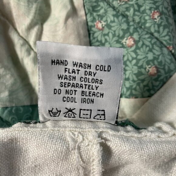 Vintage Raw Blue Classics Baseball Shorts Mens XXL Linen Blend White 90s #17 - Picture 6 of 10